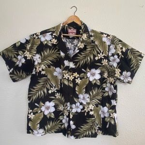 ❣️sold❣️RJC | Aloha Hawaiian Shirt, tropical floral pattern, 5XL